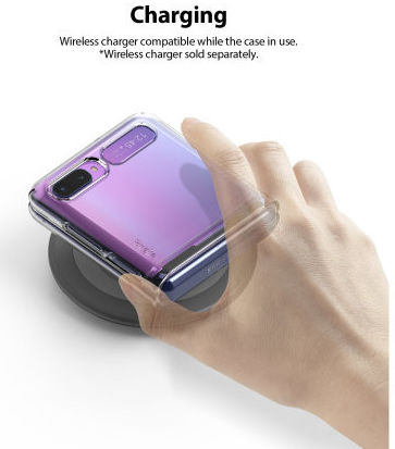 Ringke Slim Samsung Galaxy Z Flip Hoesje Ultra Dun Clear afbeelding 8