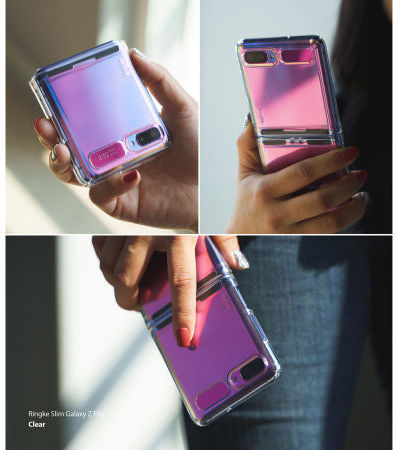 Ringke Slim Samsung Galaxy Z Flip Hoesje Ultra Dun Clear afbeelding 10