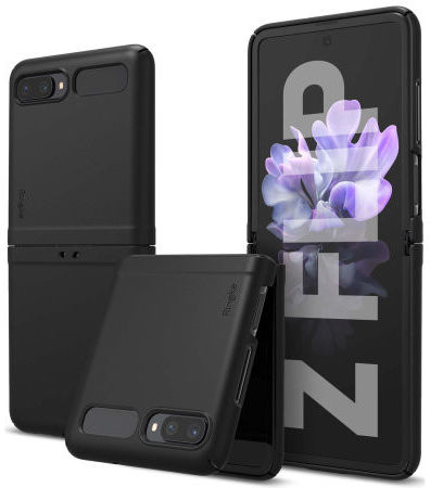 Ringke Slim Samsung Galaxy Z Flip Hoesje Ultra Dun Zwart afbeelding 3