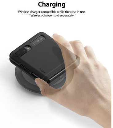 Ringke Slim Samsung Galaxy Z Flip Hoesje Ultra Dun Zwart afbeelding 8