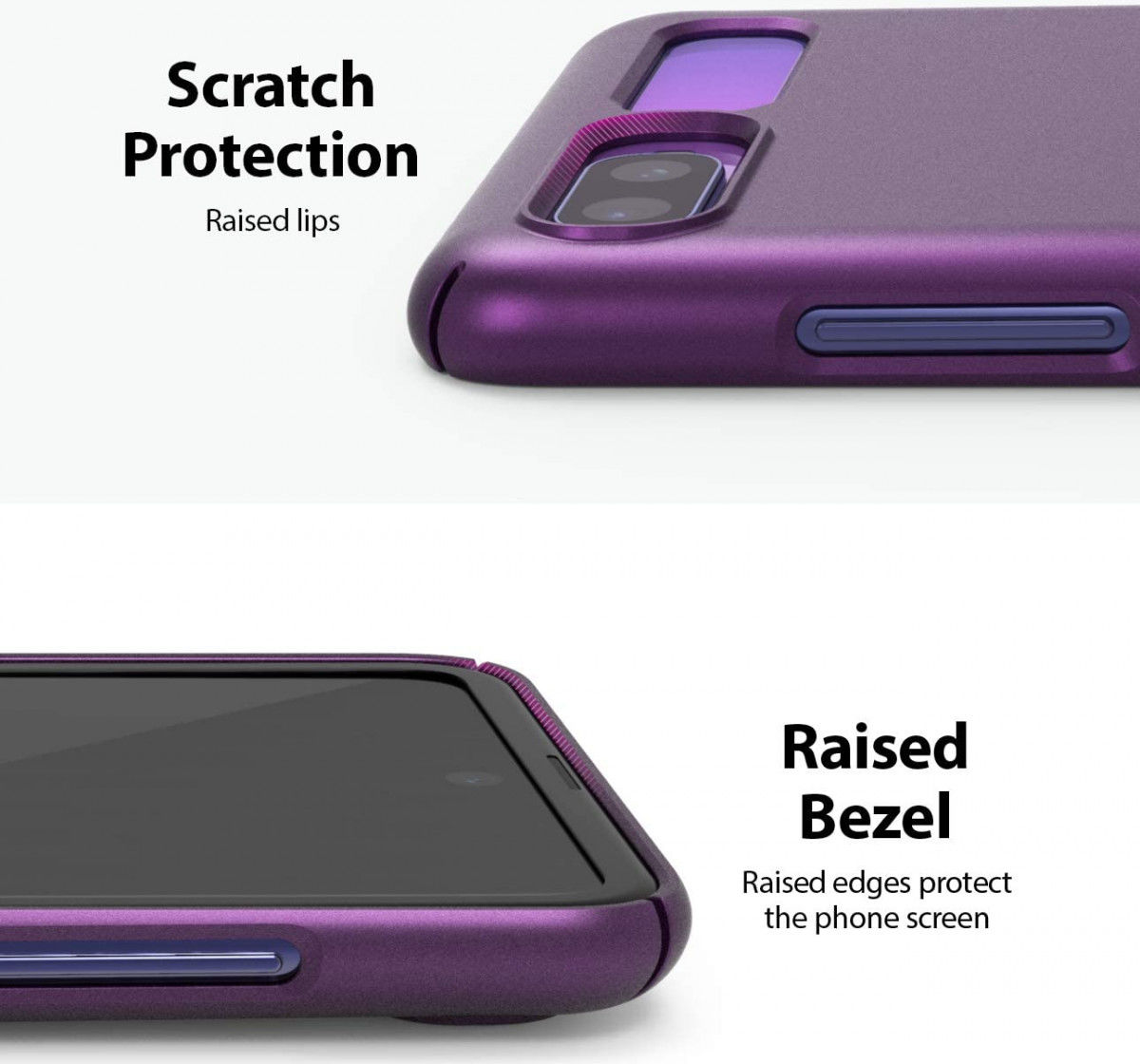 Ringke Slim Samsung Galaxy Z Flip Hoesje Ultra Dun Paars afbeelding 8