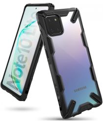 Ringke Fusion X Samsung Galaxy Note 10 Lite Hoesje Zwart