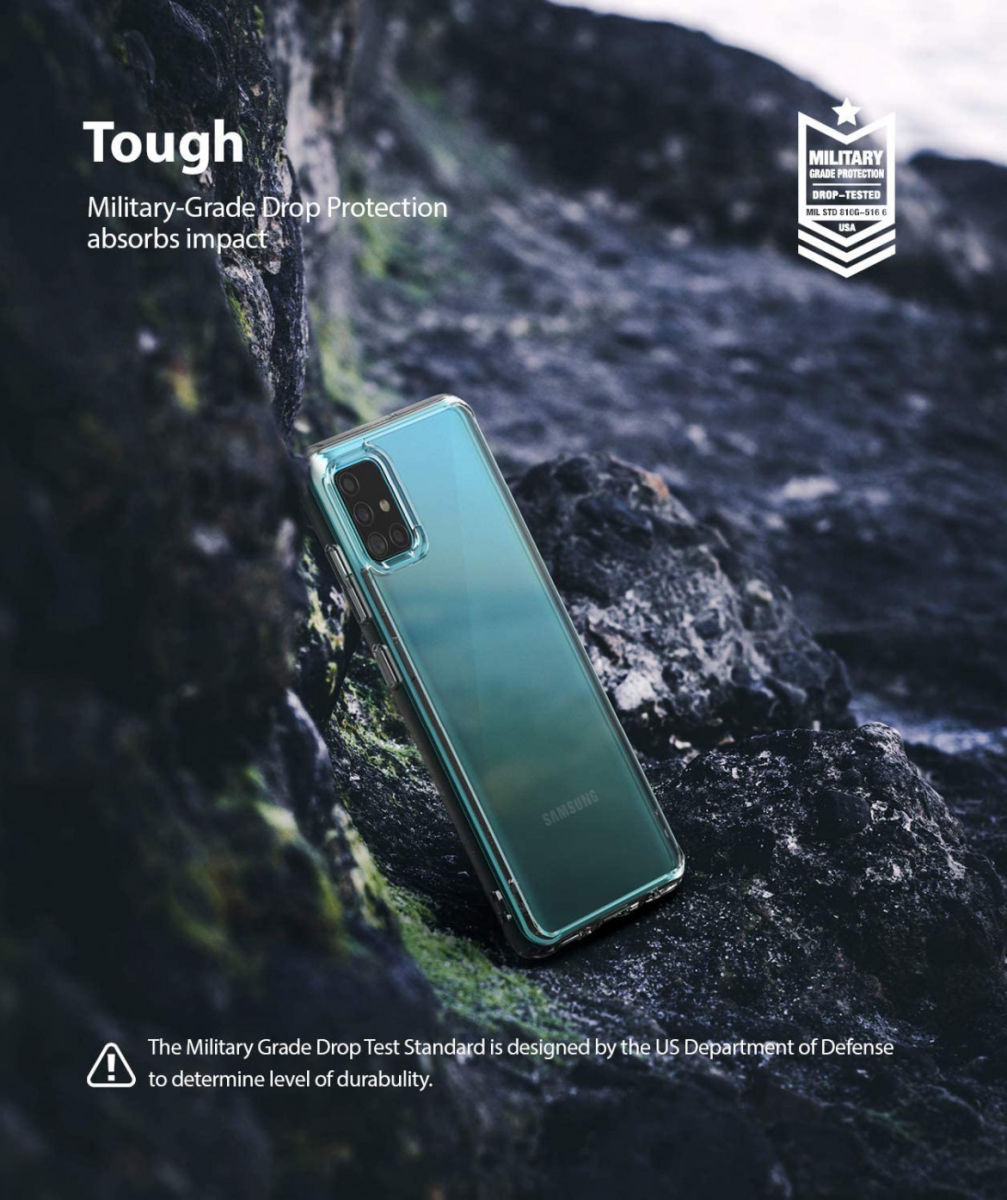 Ringke Fusion Samsung Galaxy A51 Hoesje Transparant afbeelding 6