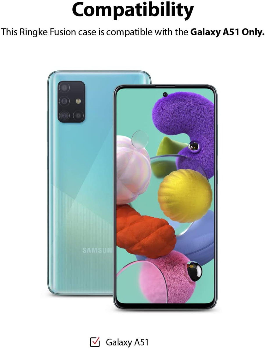 Ringke Fusion Samsung Galaxy A51 Hoesje Transparant afbeelding 7
