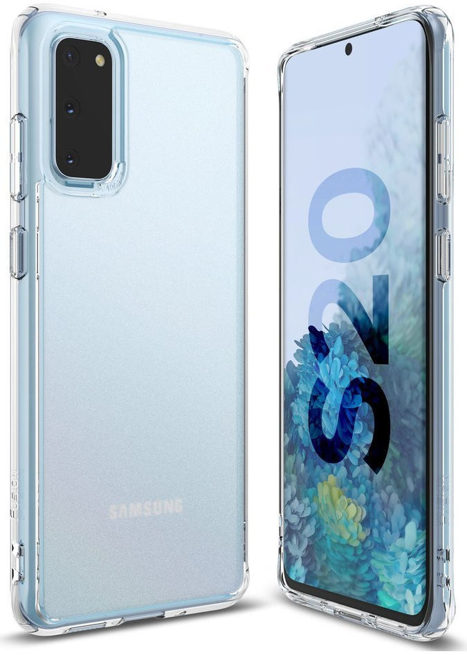 Ringke Fusion Samsung Galaxy S20 Hoesje Matte Transparant afbeelding 3