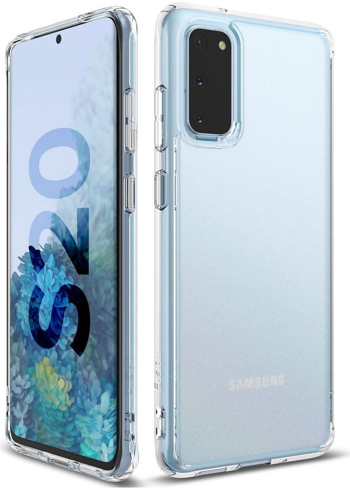 Ringke Fusion Samsung Galaxy S20 Hoesje Matte Transparant afbeelding 4