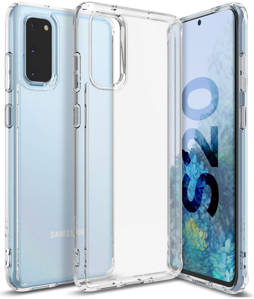 Ringke Fusion Samsung Galaxy S20 Hoesje Matte Transparant afbeelding 5