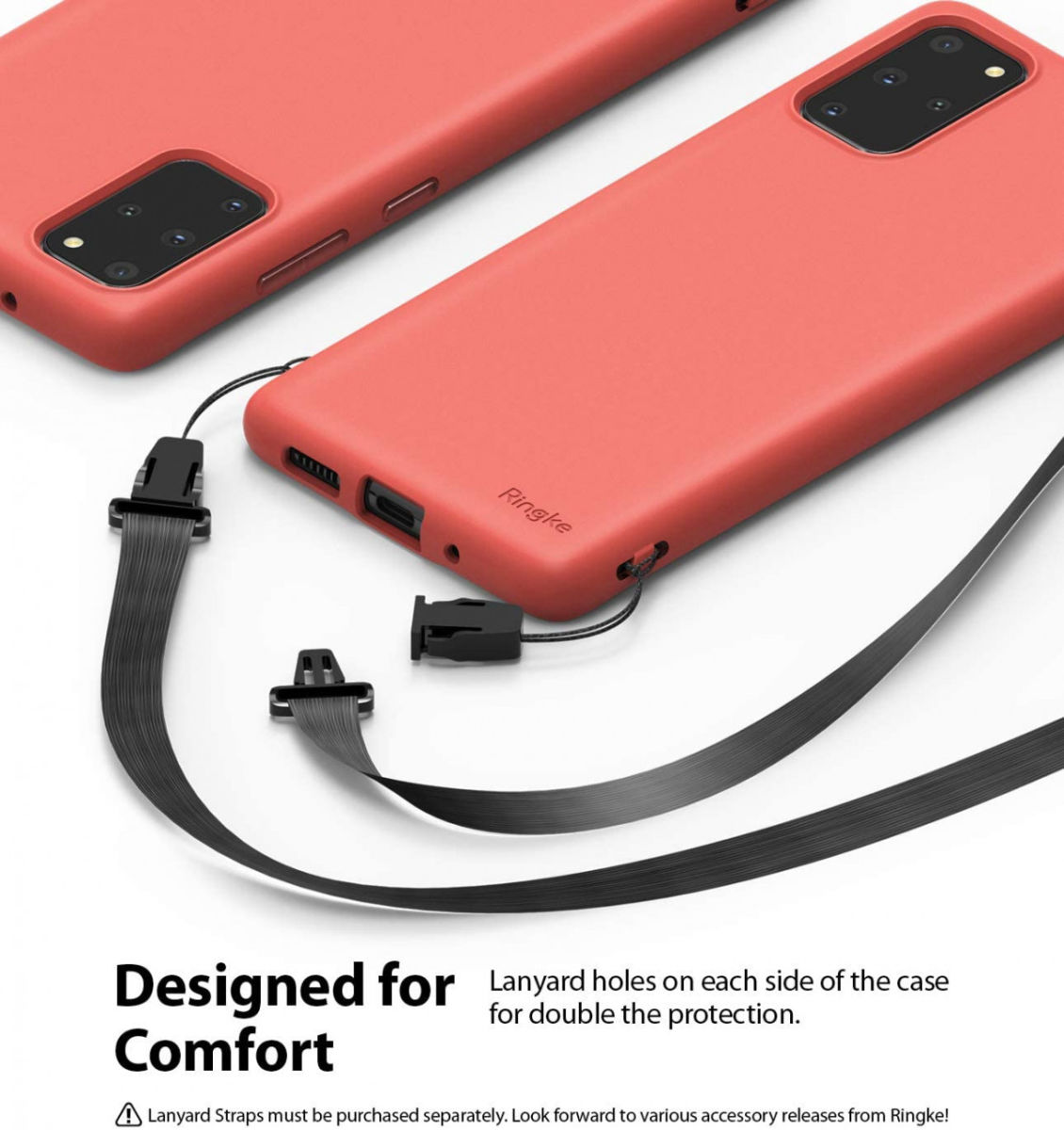 Ringke Air S Samsung Galaxy S20 Plus Hoesje Rood afbeelding 3