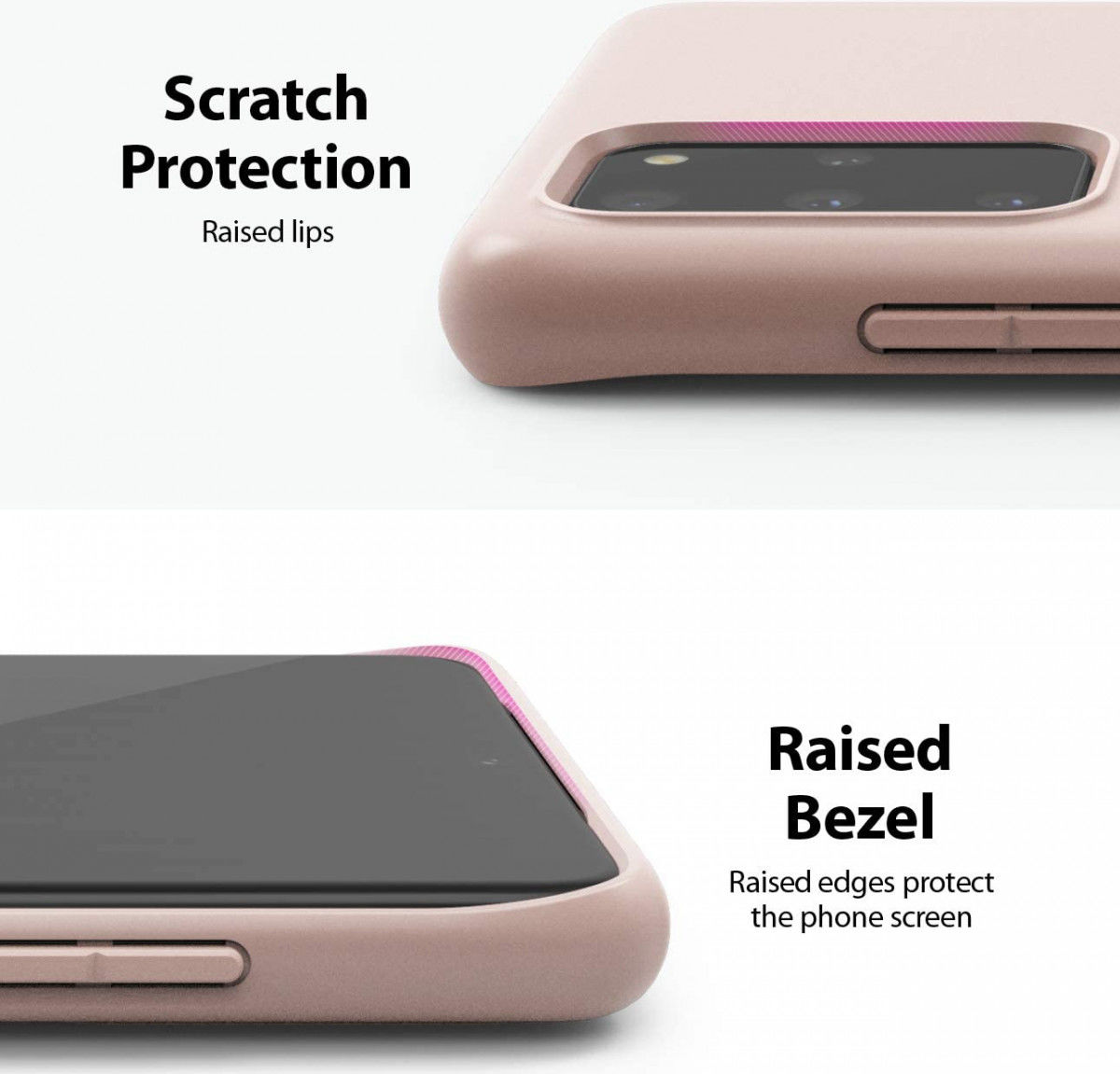 Ringke Air S Samsung Galaxy S20 Plus Hoesje Roze afbeelding 6