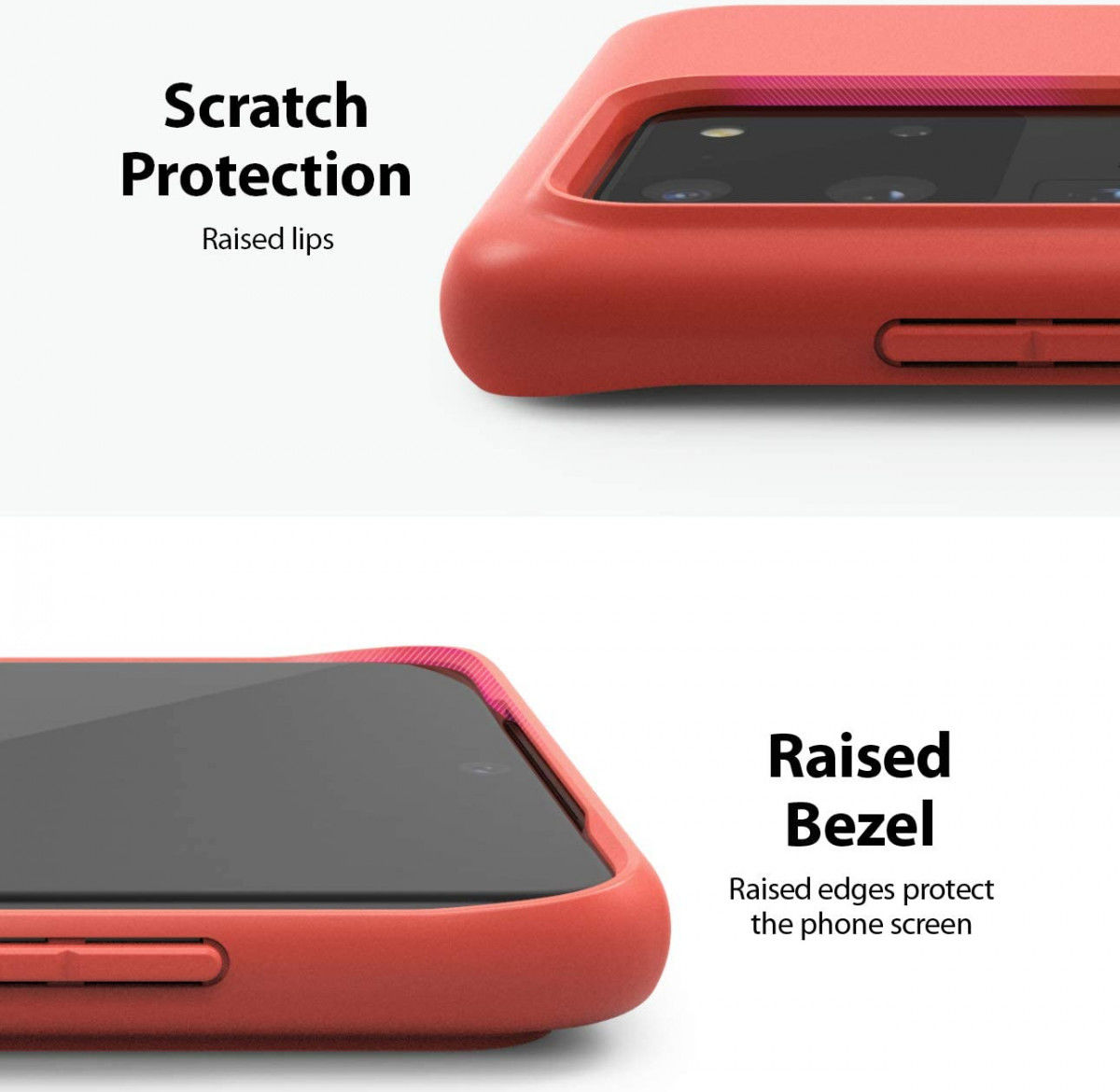 Ringke Air S Samsung Galaxy S20 Ultra Hoesje Coral afbeelding 2