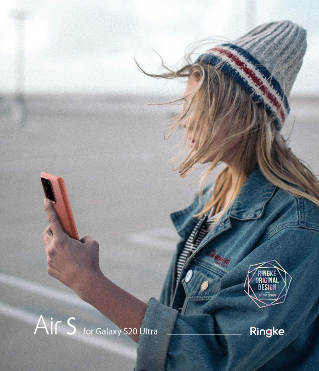 Ringke Air S Samsung Galaxy S20 Ultra Hoesje Coral afbeelding 6