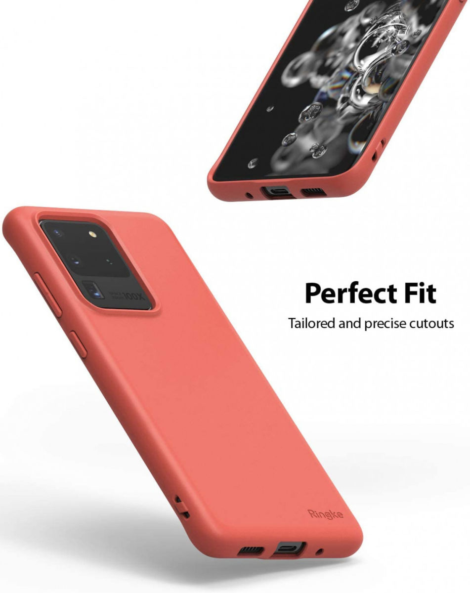 Ringke Air S Samsung Galaxy S20 Ultra Hoesje Coral afbeelding 9