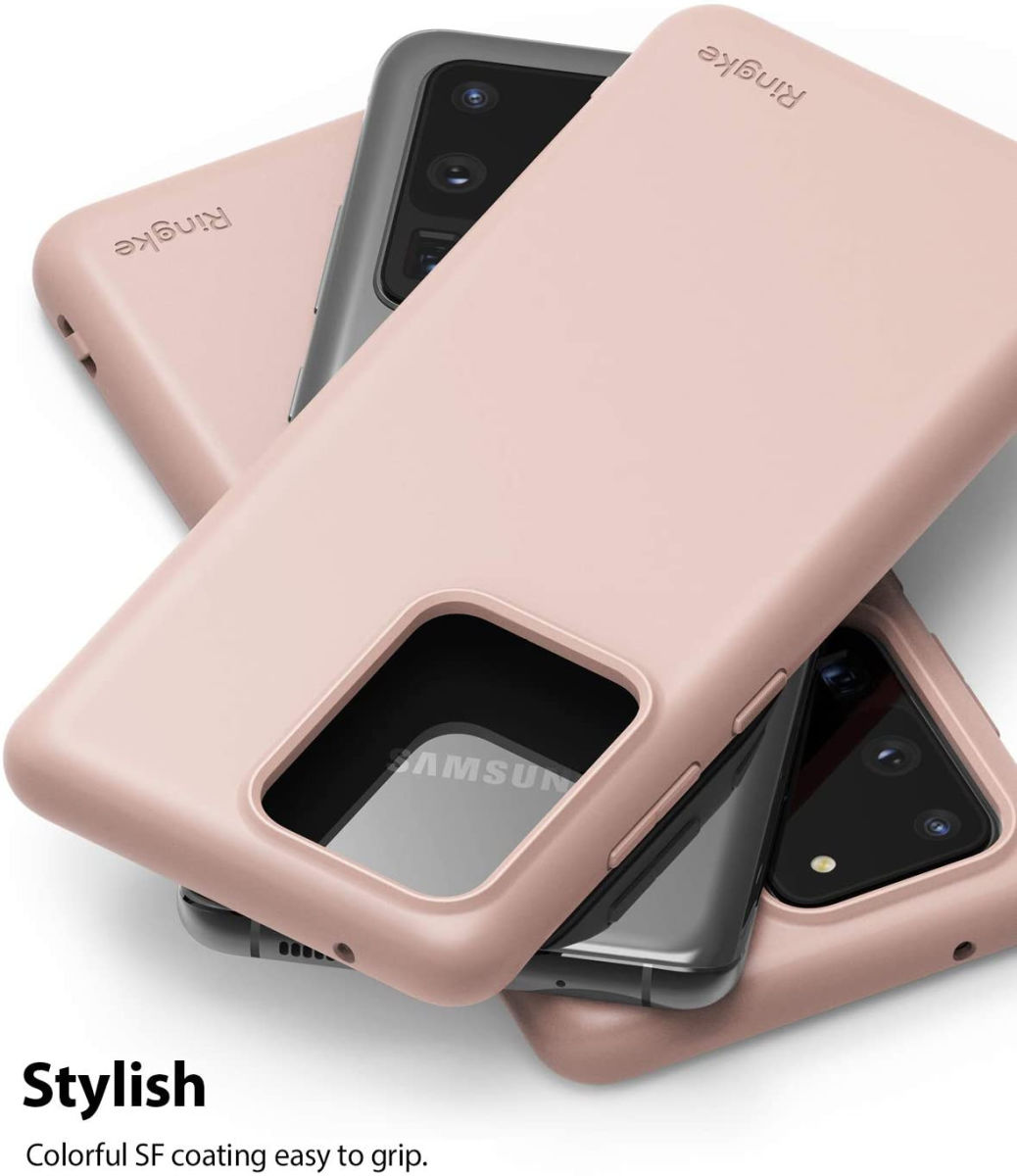 Ringke Air S Samsung Galaxy S20 Ultra Hoesje Roze afbeelding 3