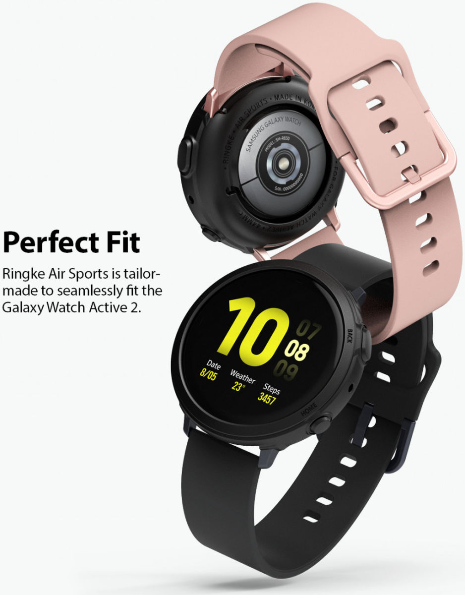 Ringke Air Sports Samsung Galaxy Watch Active 2 44MM Case Transparant afbeelding 5