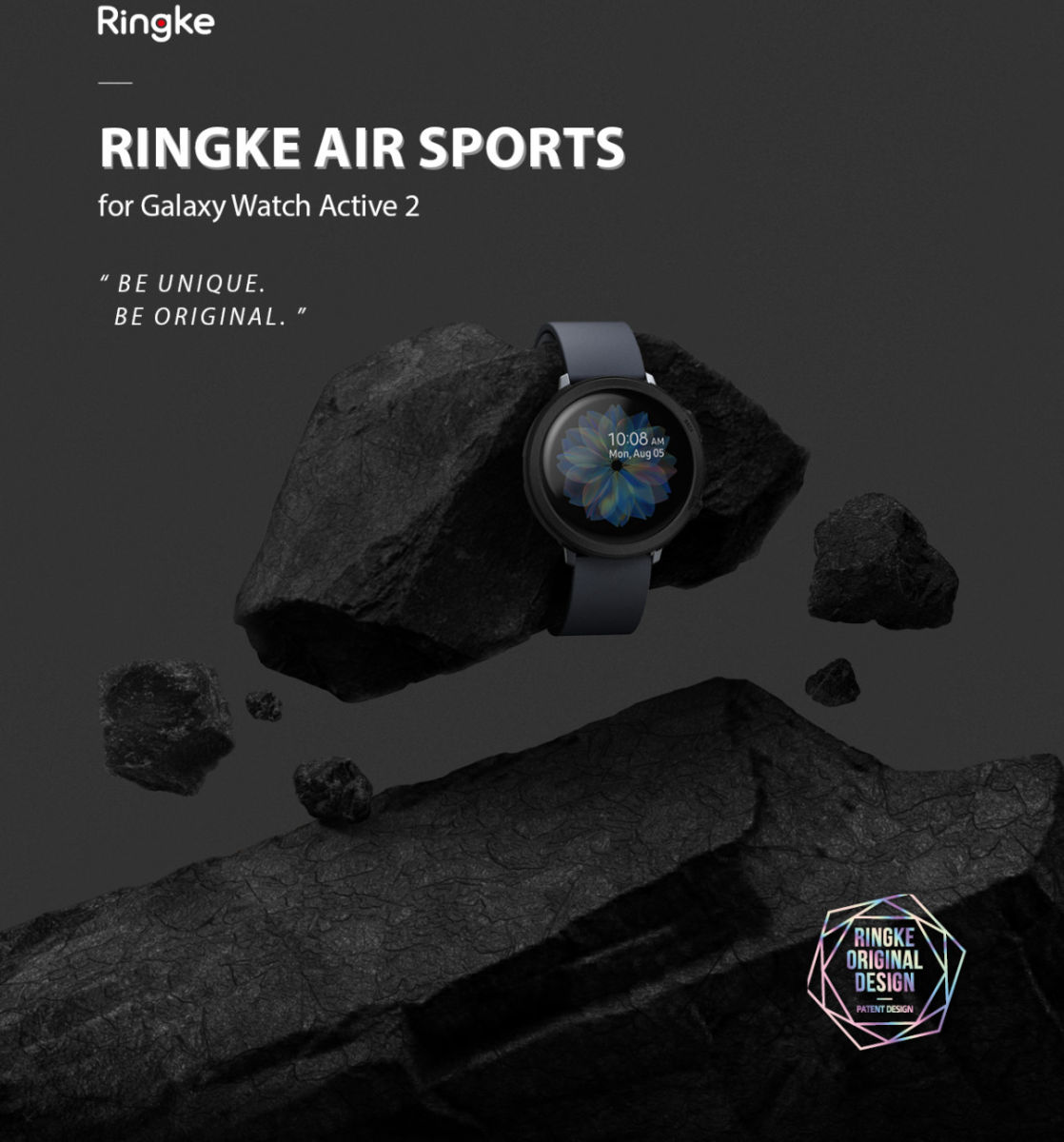 Ringke Air Sports Samsung Galaxy Watch Active 2 44MM Case Transparant afbeelding 6