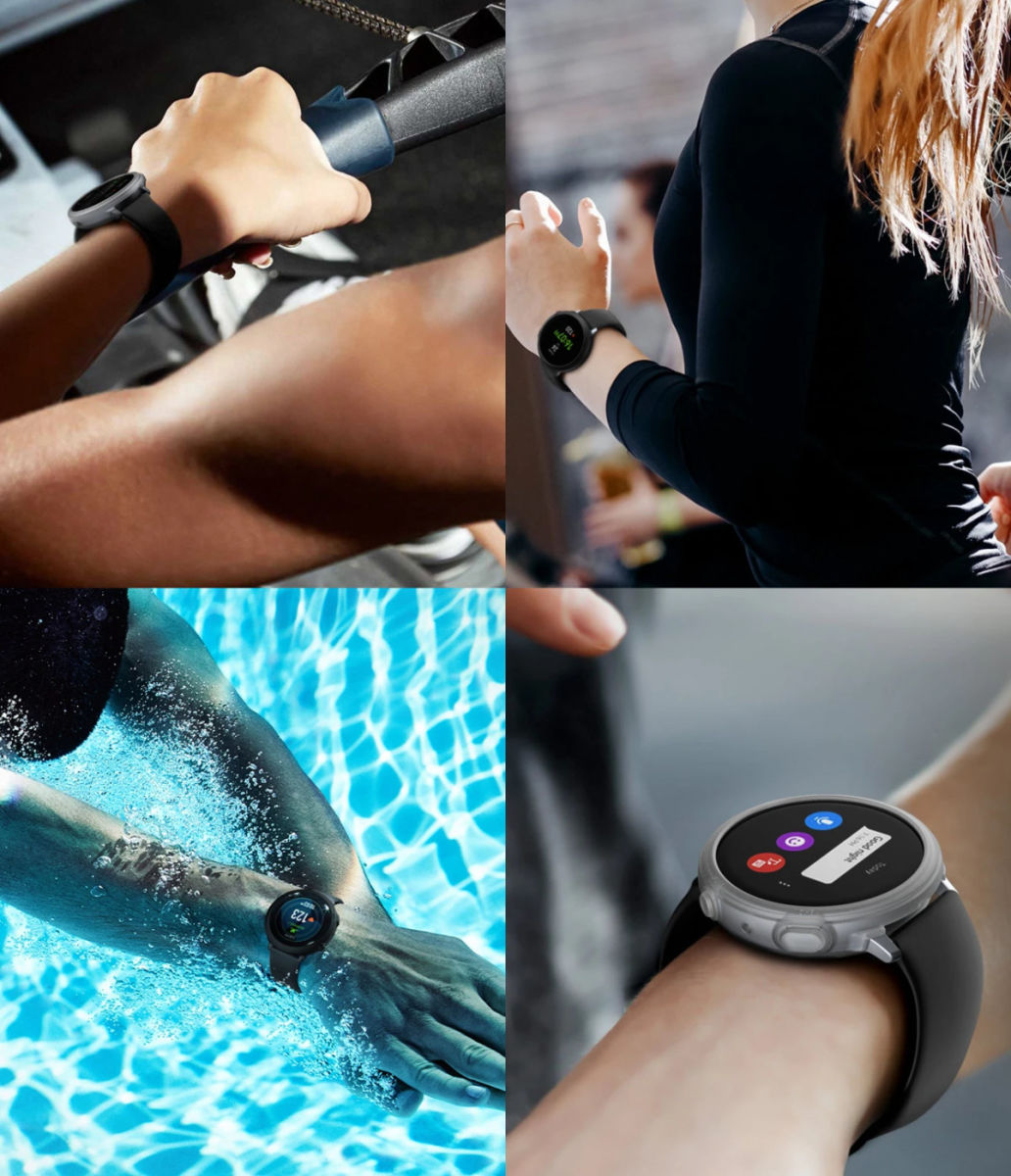 Ringke Air Sports Samsung Galaxy Watch Active 2 44MM Case Zwart afbeelding 2