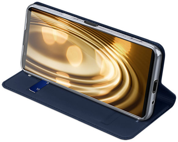 Dux Ducis Skin Pro Series Sony Xperia 1 II Hoesje Blauw afbeelding 6