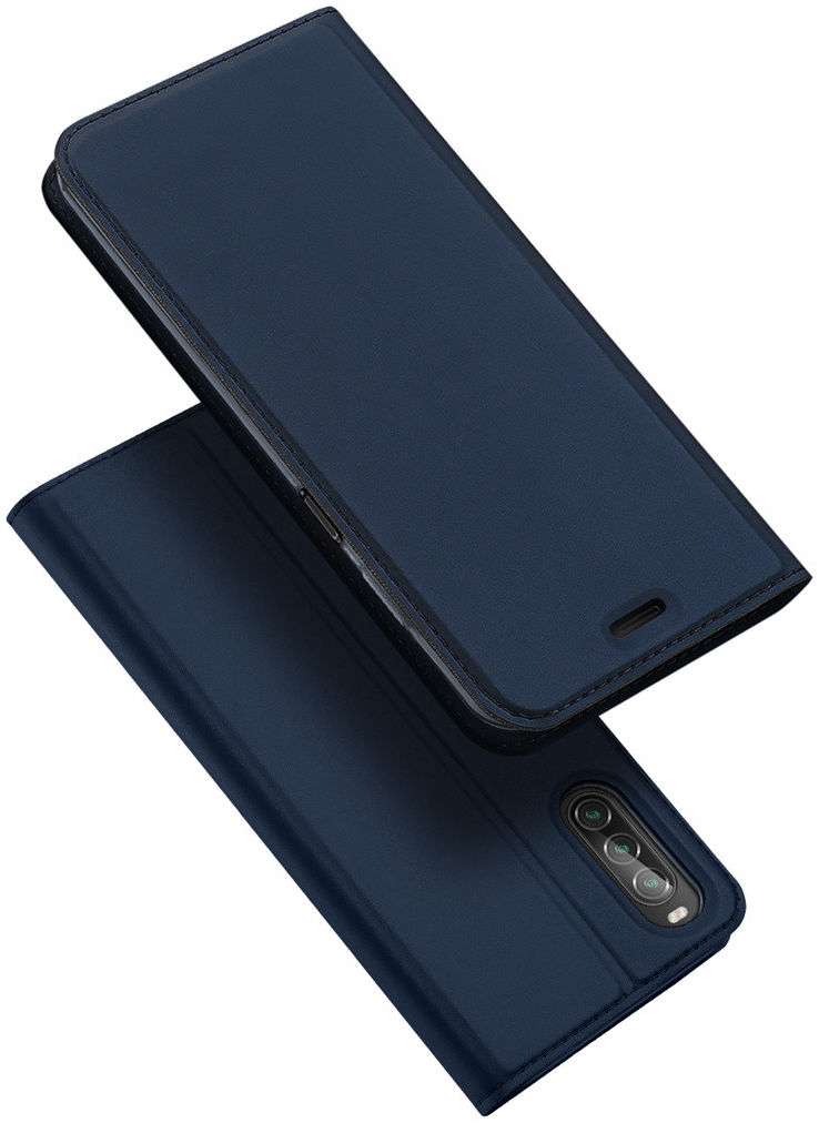 Dux Ducis Skin Pro Series Sony Xperia 10 II Hoesje Blauw afbeelding 1