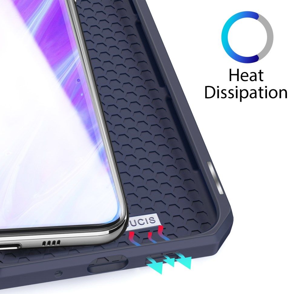 Dux Ducis Skin X Series Samsung Galaxy S20 Hoesje Blauw afbeelding 10