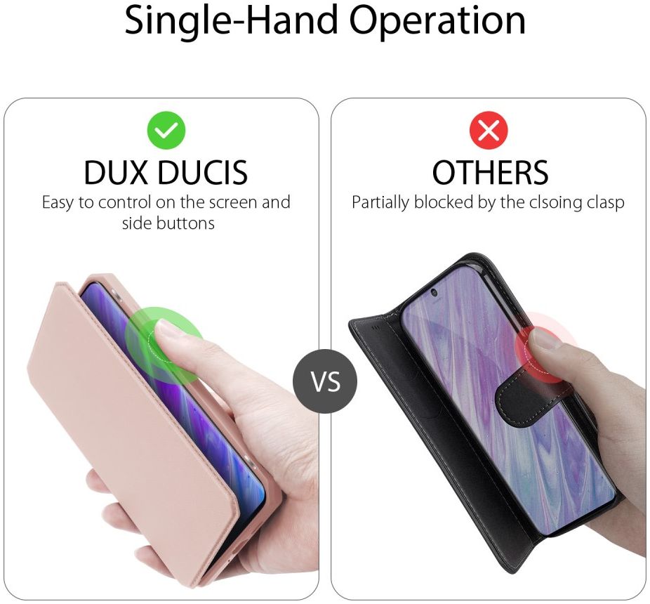 Dux Ducis Skin X Series Samsung Galaxy S20 Hoesje Roze afbeelding 10