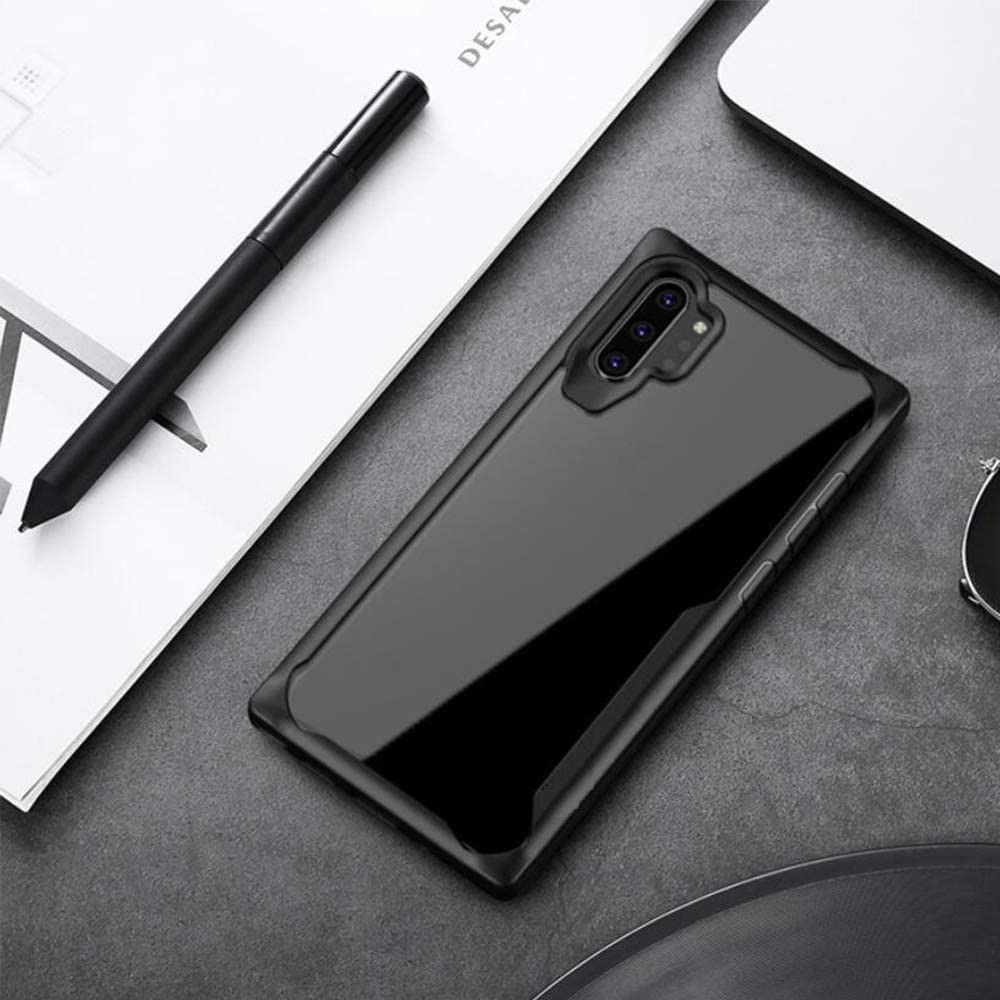 Samsung Galaxy Note 10 Hoesje Hybride Iron Man Series Zwart afbeelding 4