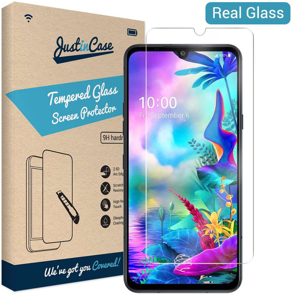 Just in Case LG G8X ThinQ Tempered Glass Screen Protector GSMpunt.nl