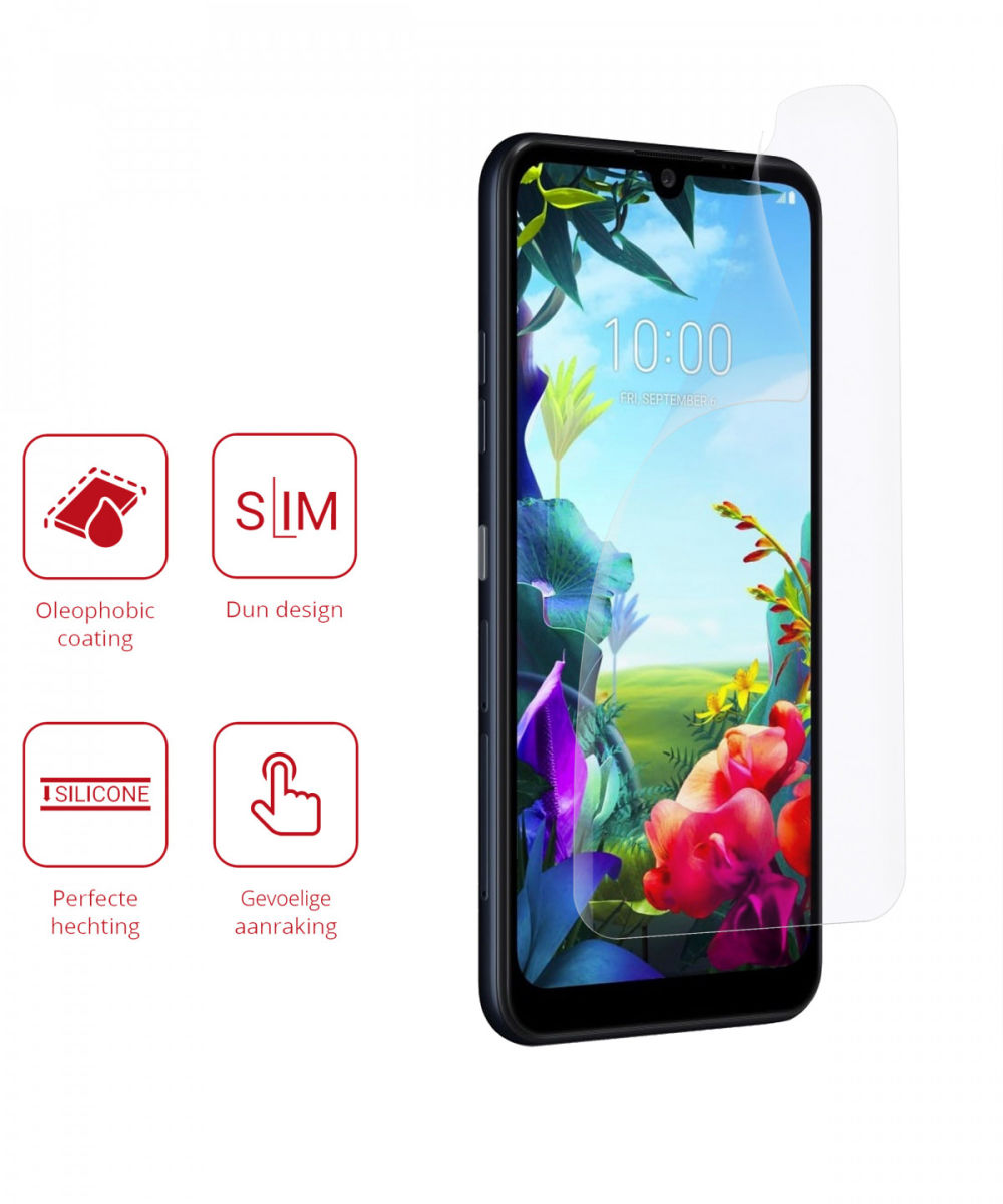 Rosso LG K40S Ultra Clear Screen Protector Duo Pack afbeelding 2