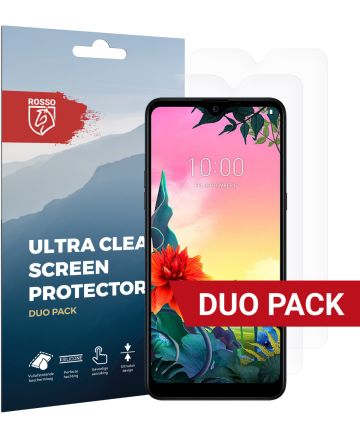 Rosso LG K50S Ultra Clear Screen Protector Duo Pack Screen Protectors
