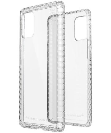 Speck Presidio PC Geometry Samsung Galaxy A71 Hoesje Transparant Hoesjes
