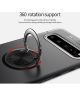 Samsung Galaxy S10 5G Hoesje met Ring Kickstand Zwart
