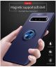 Samsung Galaxy S10 5G Hoesje met Ring Kickstand Blauw