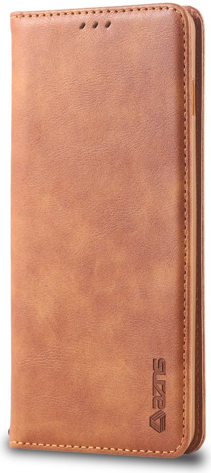 AZNS Retro Samsung Galaxy S10 5G Portemonnee Stand Hoesje Bruin afbeelding 2