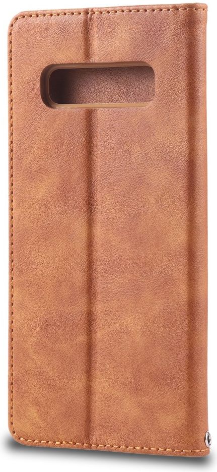 AZNS Retro Samsung Galaxy S10 5G Portemonnee Stand Hoesje Bruin afbeelding 5