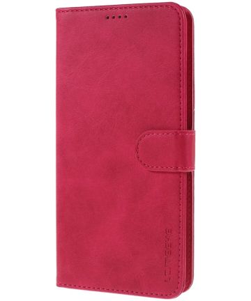 Samsung Galaxy S10 5G Retro Book Case Portemonnee Hoesje Roze Hoesjes
