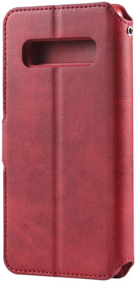 AZNS Samsung Galaxy S10 5G Portemonnee Hoesje Kunstleer Rood afbeelding 4