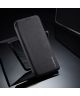 Samsung Galaxy A70 Hoesje Retro Bookcase met Kaarthouder Zwart