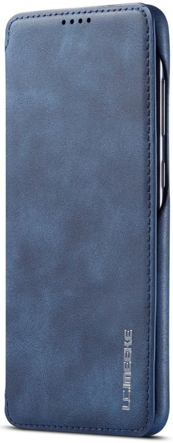 Samsung Galaxy A70 Hoesje Retro Bookcase met Kaarthouder Blauw afbeelding 5