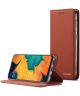 Samsung Galaxy A40 Hoesje Wallet Bookcase Kunstleer Bruin