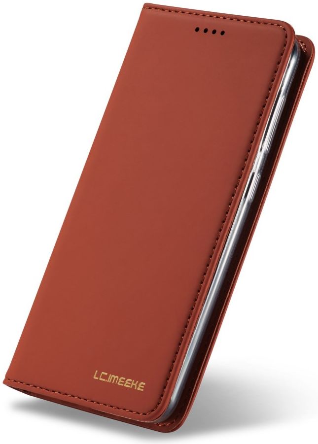 Samsung Galaxy A40 Hoesje Wallet Bookcase Kunstleer Bruin afbeelding 5