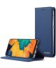 Samsung Galaxy A40 Hoesje Wallet Bookcase Kunstleer Blauw