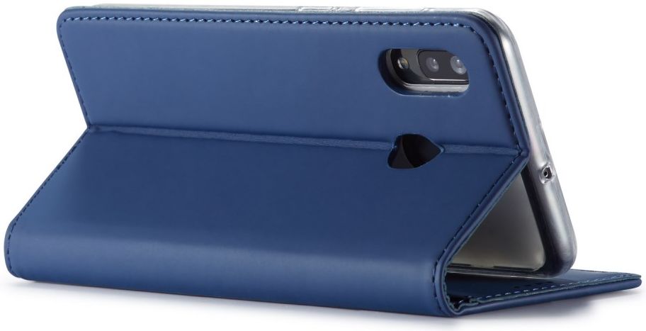 Samsung Galaxy A40 Hoesje Wallet Bookcase Kunstleer Blauw afbeelding 8