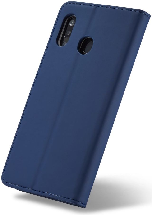 Samsung Galaxy A40 Hoesje Wallet Bookcase Kunstleer Blauw afbeelding 10