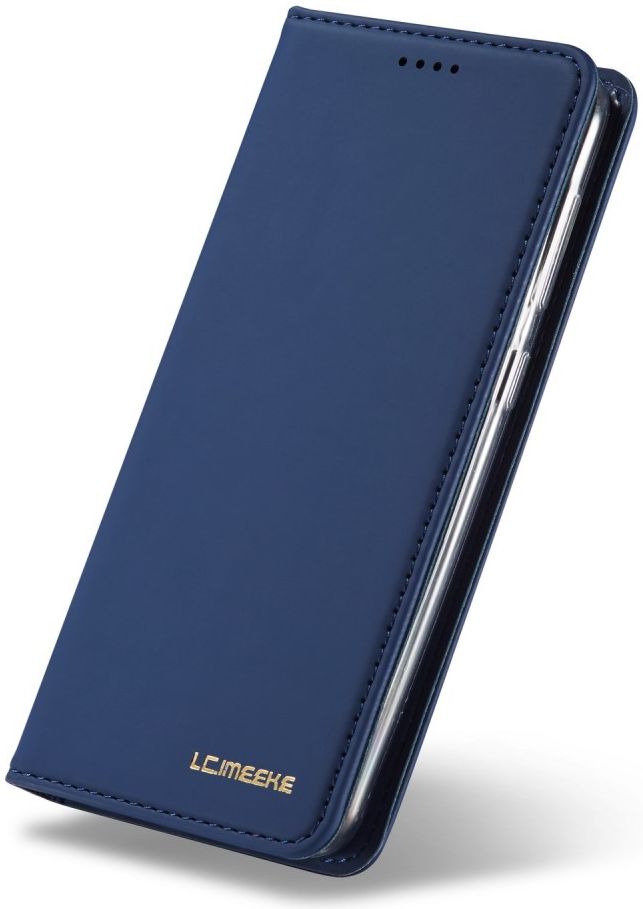 Samsung Galaxy A40 Hoesje Wallet Bookcase Kunstleer Blauw afbeelding 5