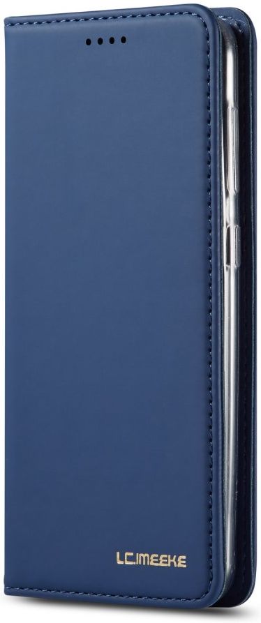 Samsung Galaxy A40 Hoesje Wallet Bookcase Kunstleer Blauw afbeelding 4