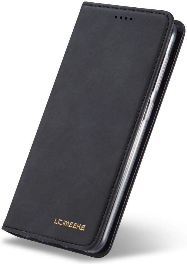 Samsung Galaxy A40 Hoesje Wallet Bookcase Kunstleer Zwart afbeelding 10