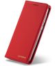 Samsung Galaxy A40 Hoesje Wallet Bookcase Kunstleer Rood
