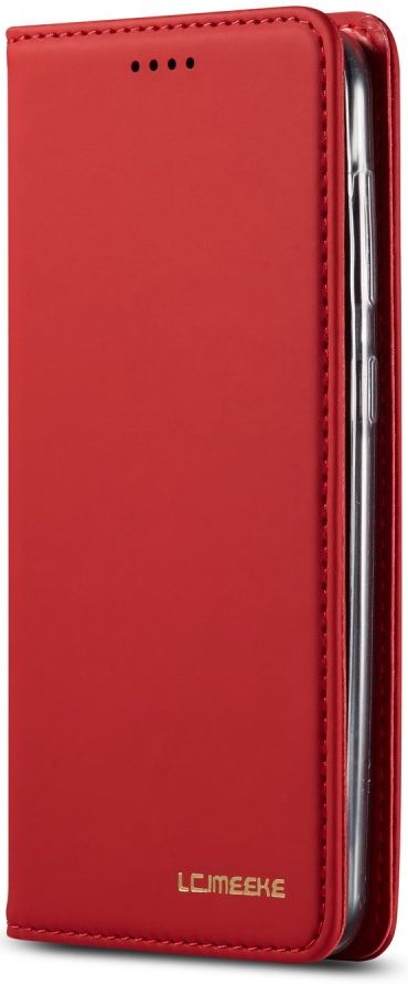 Samsung Galaxy A40 Hoesje Wallet Bookcase Kunstleer Rood afbeelding 4