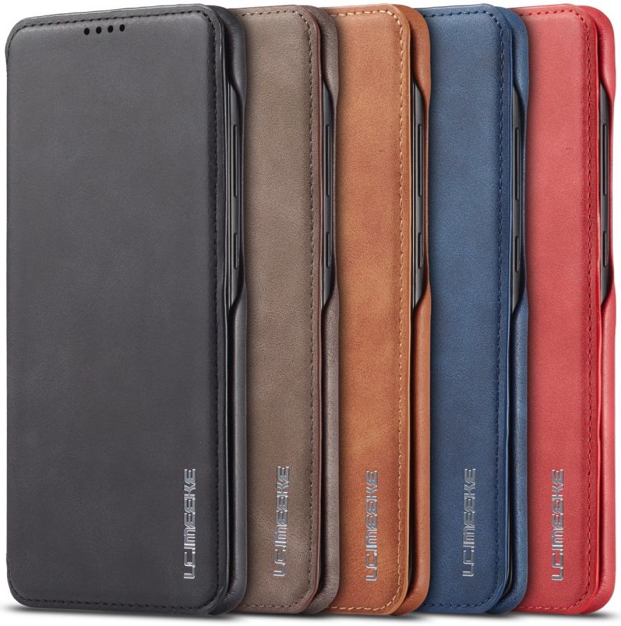 Samsung Galaxy A51 Hoesje Vintage Bookcase met Kaarthouder Zwart afbeelding 14
