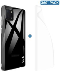 IMAK Crystal II Pro Samsung Note 10 Lite Hoesje met Screenprotector