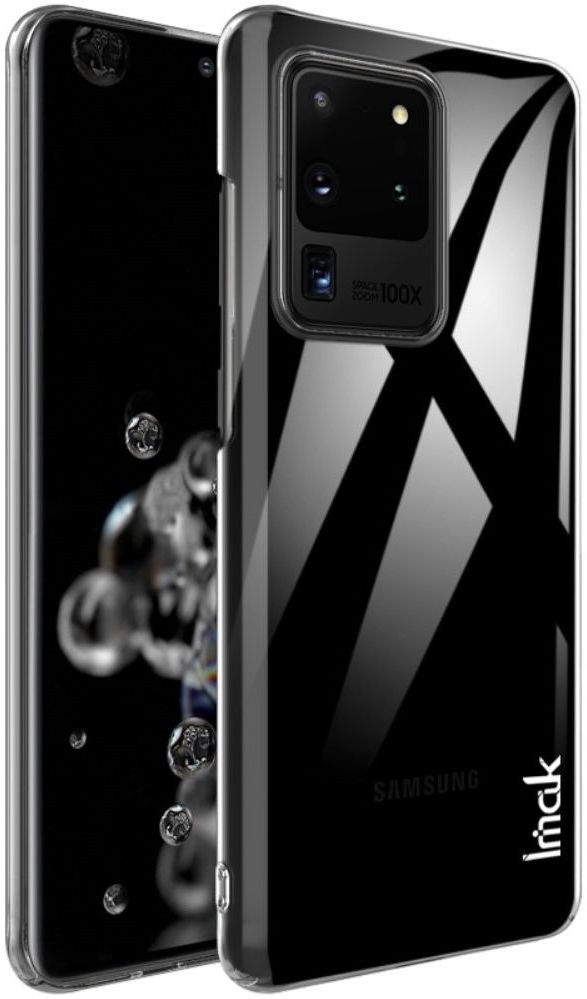 IMAK Crystal II Pro Samsung S20 Ultra Hoesje met Screenprotector afbeelding 2